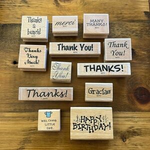 Stamps, Mostly Thank You